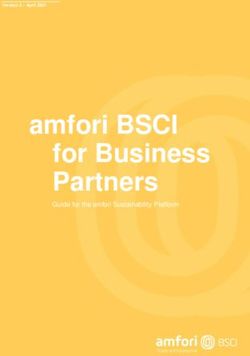 Amfori BSCI for Business Partners - Guide for the amfori Sustainability Platform