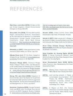 REFERENCES - United Nations ESCAP