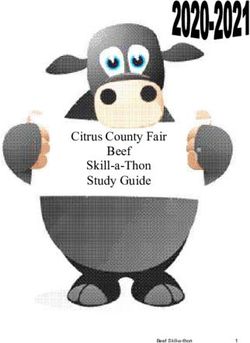 Citrus County Fair Beef Skill-a-Thon Study Guide