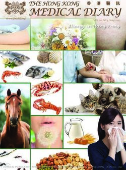 Allergy in Hong Kong - The Federation of Medical Societies of Hong ...
