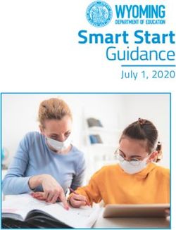 Smart Start Guidance July 1, 2020 - Wyoming Department of ...