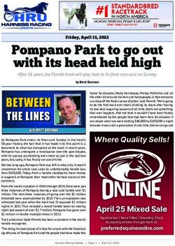 Pompano Park to go out with its head held high - Harness ...