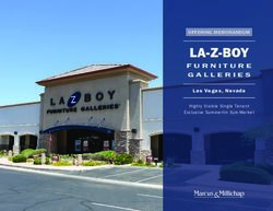 LA-Z-BOY OFFERING MEMORANDUM - Las Vegas, Nevada