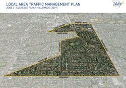 LOCAL AREA TRAFFIC MANAGEMENT PLAN - ZONE 3 - CLARENCE PARK/ MILLSWOOD (2019) - City of Unley