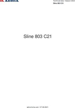 Sline 803 C21 - Technical data / Season 2022 Sline 803 C21 - Adria Home