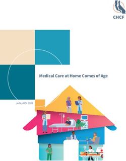 Medical Care at Home Comes of Age - JANUARY 2021 - California Health Care ...