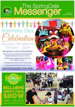 CELEBRATION HARMONY DAY - SPRINGDALE NEIGHBOURHOOD CENTRE