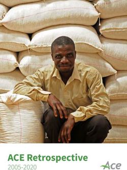 ACE Retrospective 2005-2020 - Agricultural Commodity Exchange for Africa