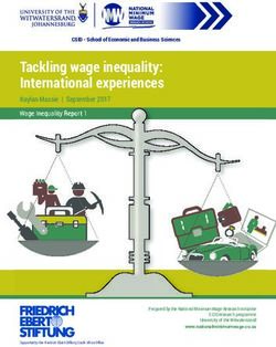 Tackling wage inequality: International experiences - FES South Africa