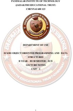 PANIMALAR INSTITUTE OF TECHNOLOGY (JAISAKTHI EDUCATIONAL TRUST) CHENNAI 600 123 DEPARTMENT OF CSE EC6301 OBJECT ORIENTED PROGRAMMING AND DATA ...