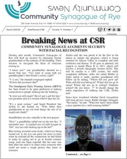 Breaking News at CSR COMMUNITY SYNAGOGUE AUGMENTS SECURITY WITH FACIAL RECOGNITION - Community Synagogue of Rye
