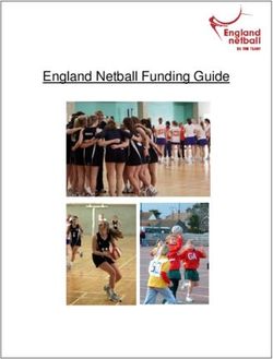 England Netball Funding Guide