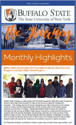 Buffalo State Collaborates With Riverside Academy's Blue Economy Program to Create a Dual Credit Program