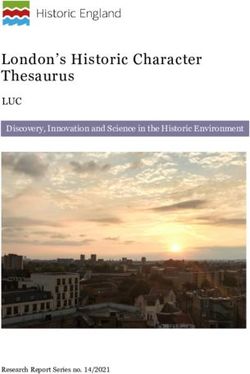 London's Historic Character Thesaurus - LUC Discovery, Innovation and Science in the Historic Environment - Historic England ...