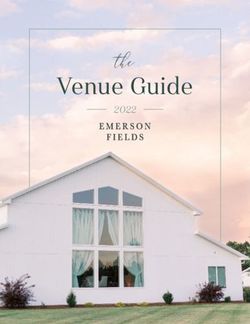 The Venue Guide 2022 - Emerson Fields