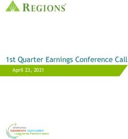 1st Quarter Earnings Conference Call - April 23, 2021 - Regions Financial ...