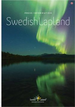 SwedishLapland PRESS INFORMATION