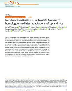 Neo-functionalization of a Teosinte branched 1 homologue mediates adaptations of upland rice - Nature