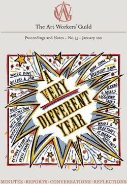 The Art Workers' Guild - Proceedings and Notes - No. 35 - January 2021 - The Art ...