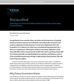 Reclassified State Drug Law Reforms to Reduce Felony Convictions and Increase Second Chances