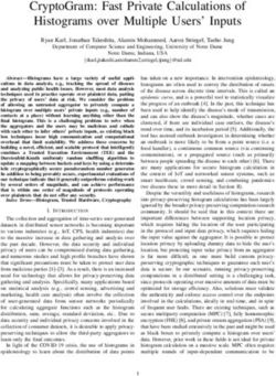 CryptoGram: Fast Private Calculations of Histograms over Multiple Users' Inputs