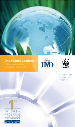 One Planet Leaders Putting sustainability at the heart of business - IN OPEN
