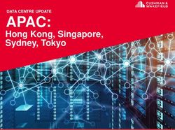 APAC: Hong Kong, Singapore, Sydney, Tokyo - DATA CENTRE UPDATE - APAC Spring 2021