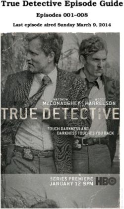 True Detective Episode Guide - Episodes 001-008 Last episode aired Sunday March 9, 2014