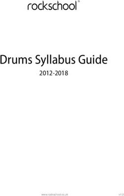 Drums Syllabus Guide 2012-2018 - www.rockschool.co.uk v1.0
