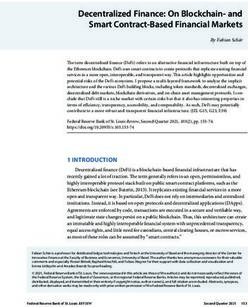 Decentralized Finance: On Blockchain- and Smart Contract-Based Financial Markets