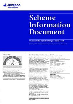 Scheme Information Document - Invesco India Gold Exchange Traded Fund - Invesco Mutual ...