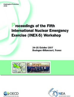 Proceedings of the Fifth International Nuclear Emergency Exercise (INEX-5) Workshop - 24-25 October 2017 Boulogne-Billancourt, France - Nuclear ...