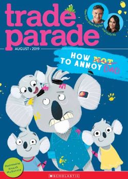 AUGUST 2019 - rated by Scholastic Australia