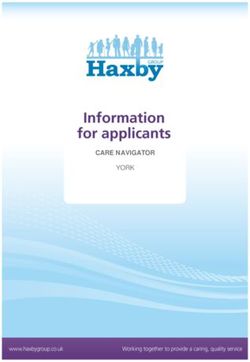 CARE NAVIGATOR YORK - Haxby Group