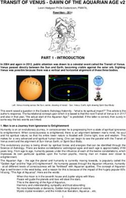 TRANSIT OF VENUS - DAWN OF THE AQUARIAN AGE v2