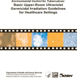 Basic Upper-Room Ultraviolet Germicidal Irradiation Guidelines for Healthcare Settings - CDC
