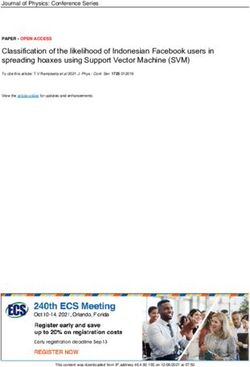 Classification of the likelihood of Indonesian Facebook users in spreading hoaxes using Support Vector Machine (SVM)