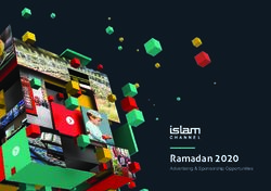 Ramadan 2020 Advertising & Sponsorship Opportunities - Islam Channel