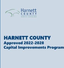 Approved 2022-2028 Capital Improvements Program - HARNETT COUNTY - Harnett ...