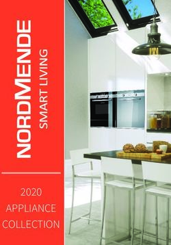 APPLIANCE COLLECTION 2020 - KAL Orders