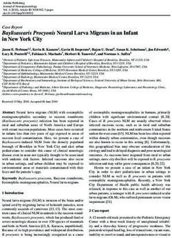 Baylisascaris Procyonis Neural Larva Migrans in an Infant in New York City