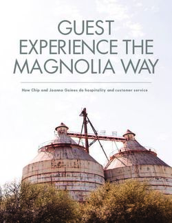 GUEST EXPERIENCE THE MAGNOLIA WAY - How Chip and Joanna Gaines do hospitality and customer service
