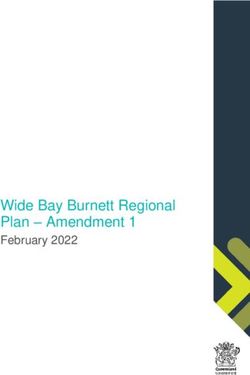 Wide Bay Burnett Regional Plan - Amendment 1 - February 2022