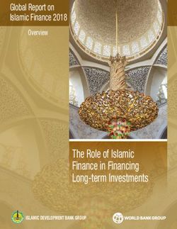 The Role of Islamic Finance in Financing Long-term Investments - Global Report on Islamic Finance 2018 - IRTI