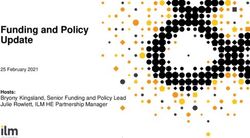 Funding and Policy Update - Hosts: Bryony Kingsland, Senior Funding and Policy Lead Julie Rowlett, ILM HE Partnership Manager