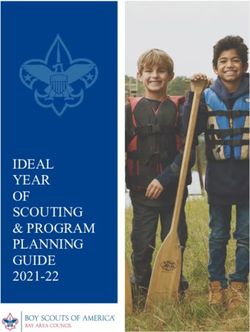 IDEAL YEAR OF SCOUTING & PROGRAM PLANNING GUIDE 2021-22