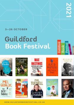 Guildford Book Festival - 3-26 OCTOBER