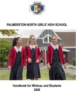 PALMERSTON NORTH GIRLS' HIGH SCHOOL - Handbook for Whānau and Students 2020 - Palmerston North ...
