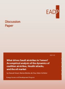 What drives Saudi airstrikes in Yemen? An empirical analysis of the dynamics of coalition airstrikes, Houthi attacks, and the oil market - by ...