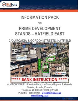 INFORMATION PACK - BidEasy Auctioneers